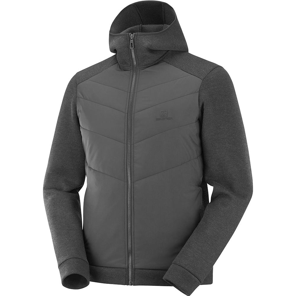 Salomon SIGHT HYBRID M Chaquetas Hombre - Negras - Colombia (65347-RQZD)